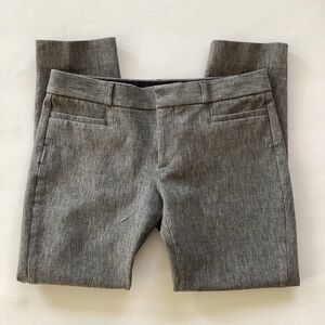 Banana Republic Sloan Low Rise Gray Trousers Womens 4S